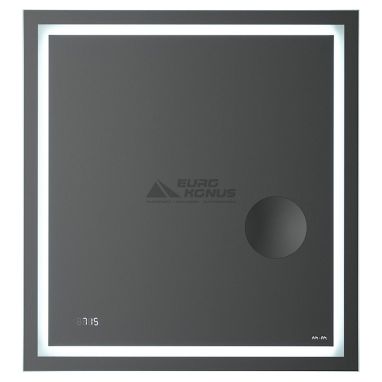 AM.PM Зеркало с LED подсветкой, часами и косметическим зеркалом M91AMOX0653WG